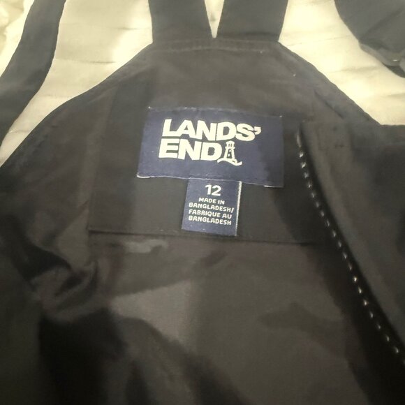 Lands End Snow Bibs Kids Size 12 - Picture 3 of 7